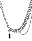 Chained Noir Necklace