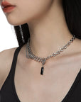Chained Noir Necklace