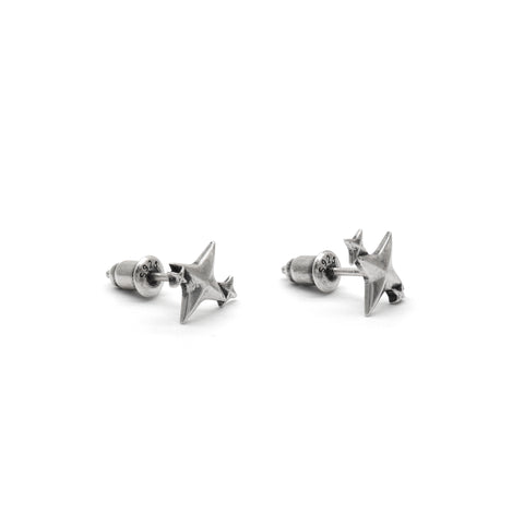 3Star Earrings (925 Silver)