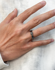 Fleur Noire Ring